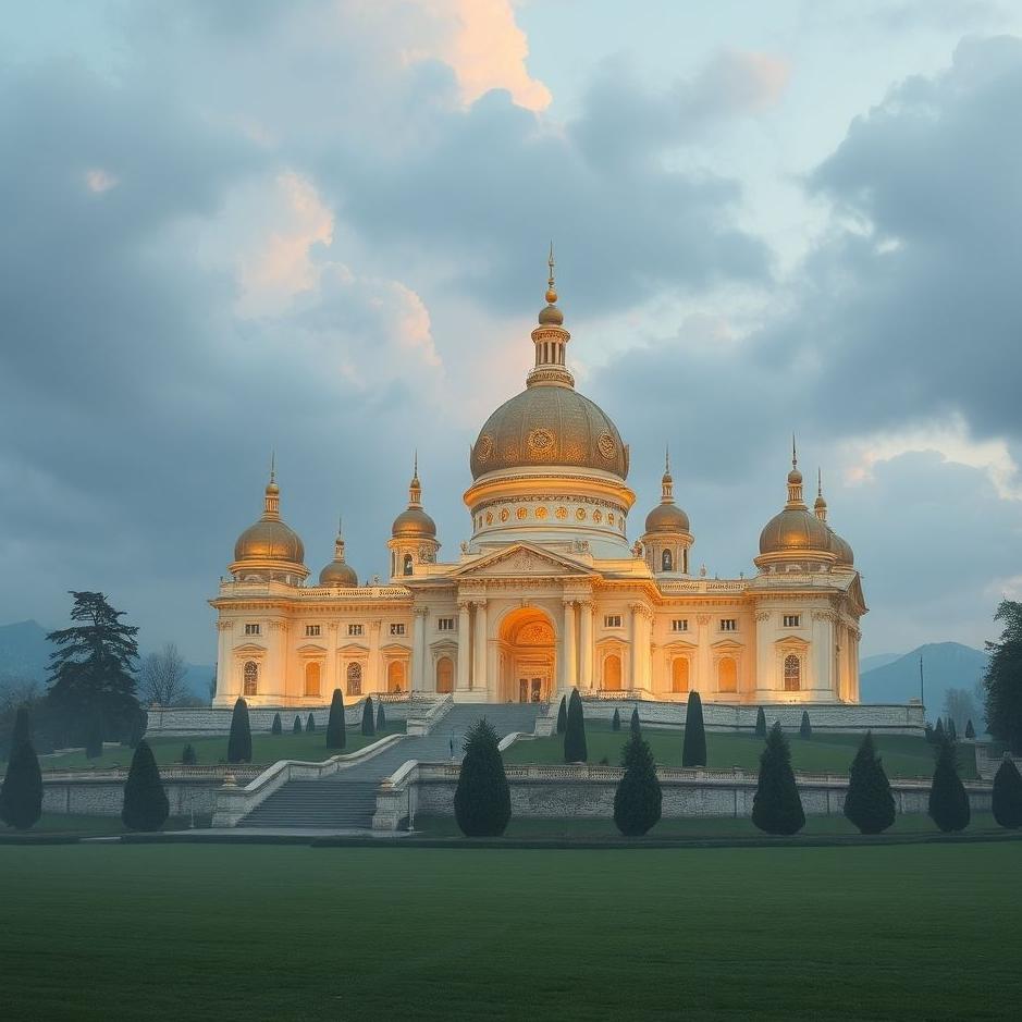 Dream : Looking at the palace in a dream