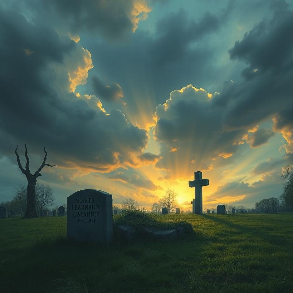 Dream : Looking at your own grave in a dream