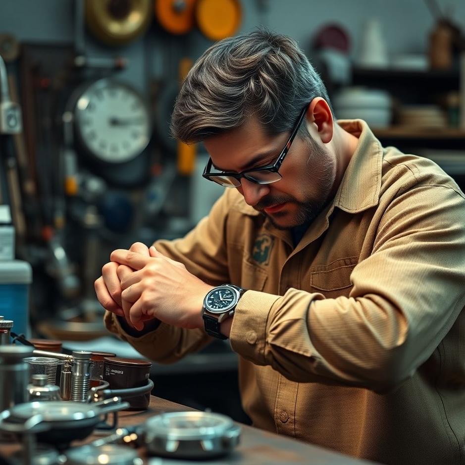 Dream : Looking for a watch repairman in your dream