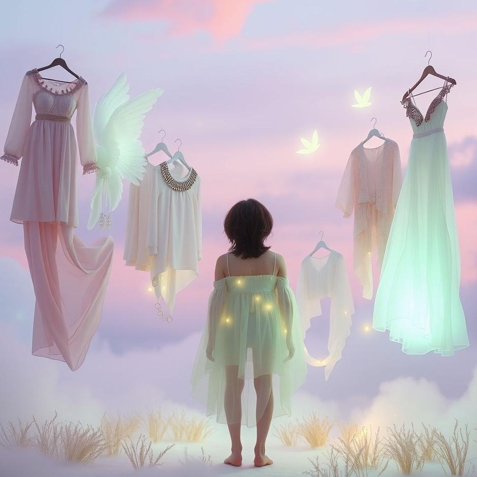 Dream : Looking for clothes to wear in a dream