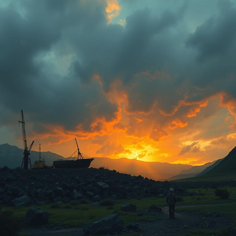 Dream : Looking for coal in a dream