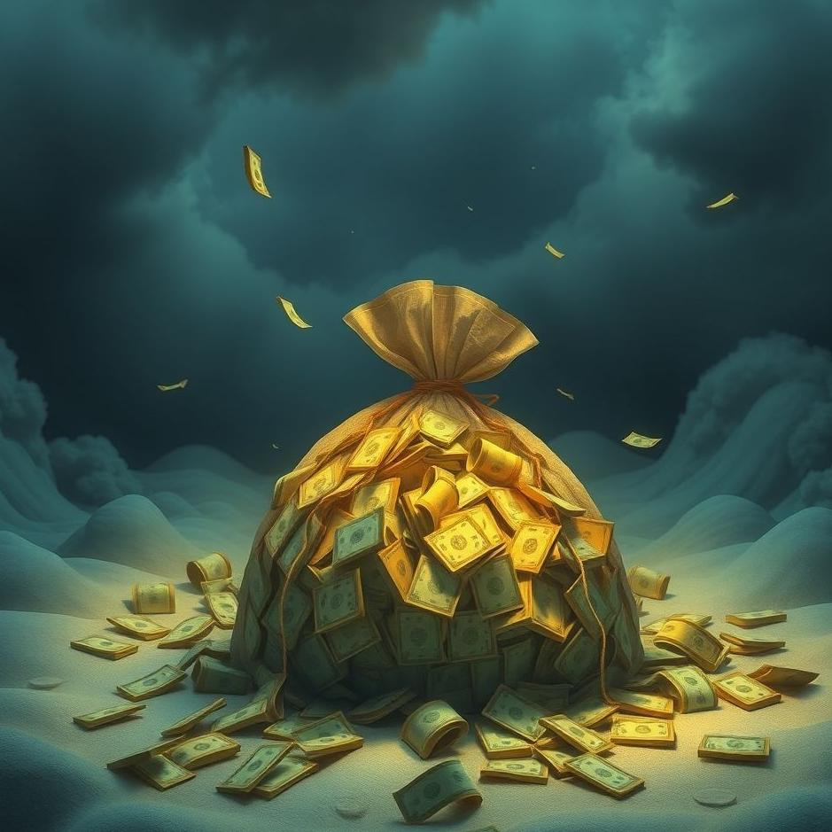 Dream : Losing a bag full of money in a dream