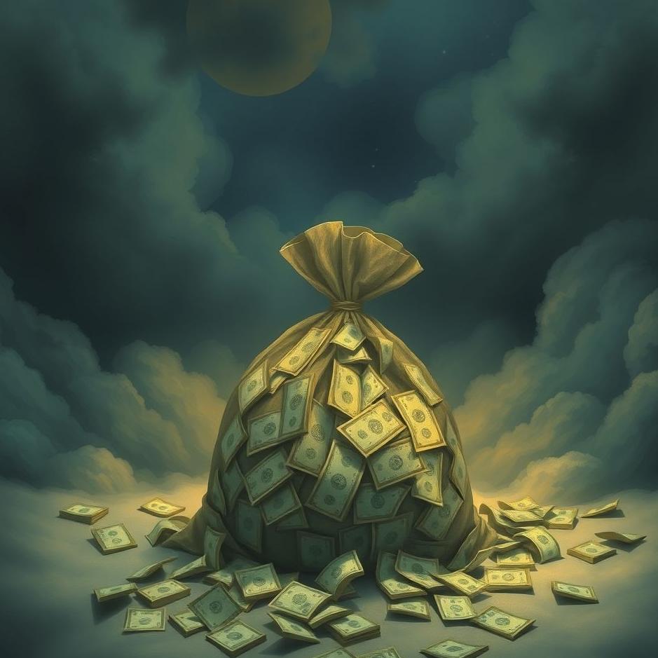 Dream : Losing a bag of money in a dream