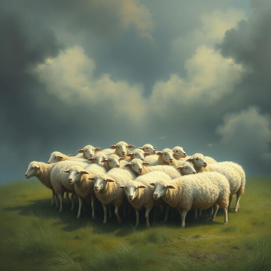 Dream : Losing a flock of sheep in a dream