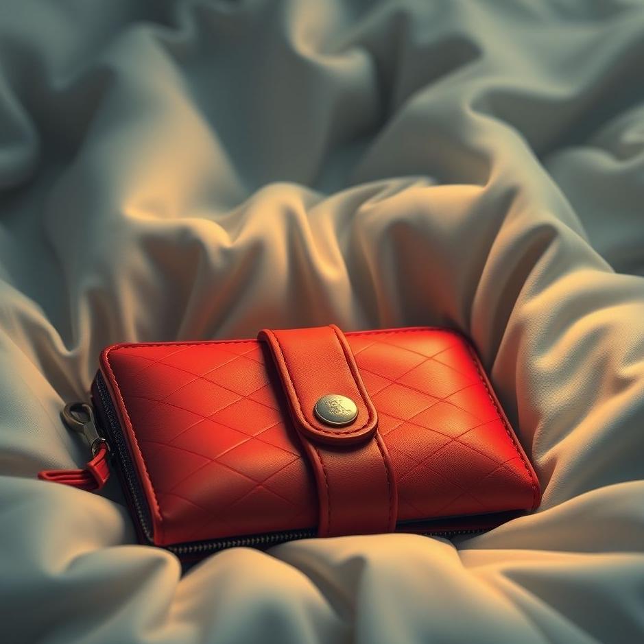 Dream : Losing a red wallet in a dream