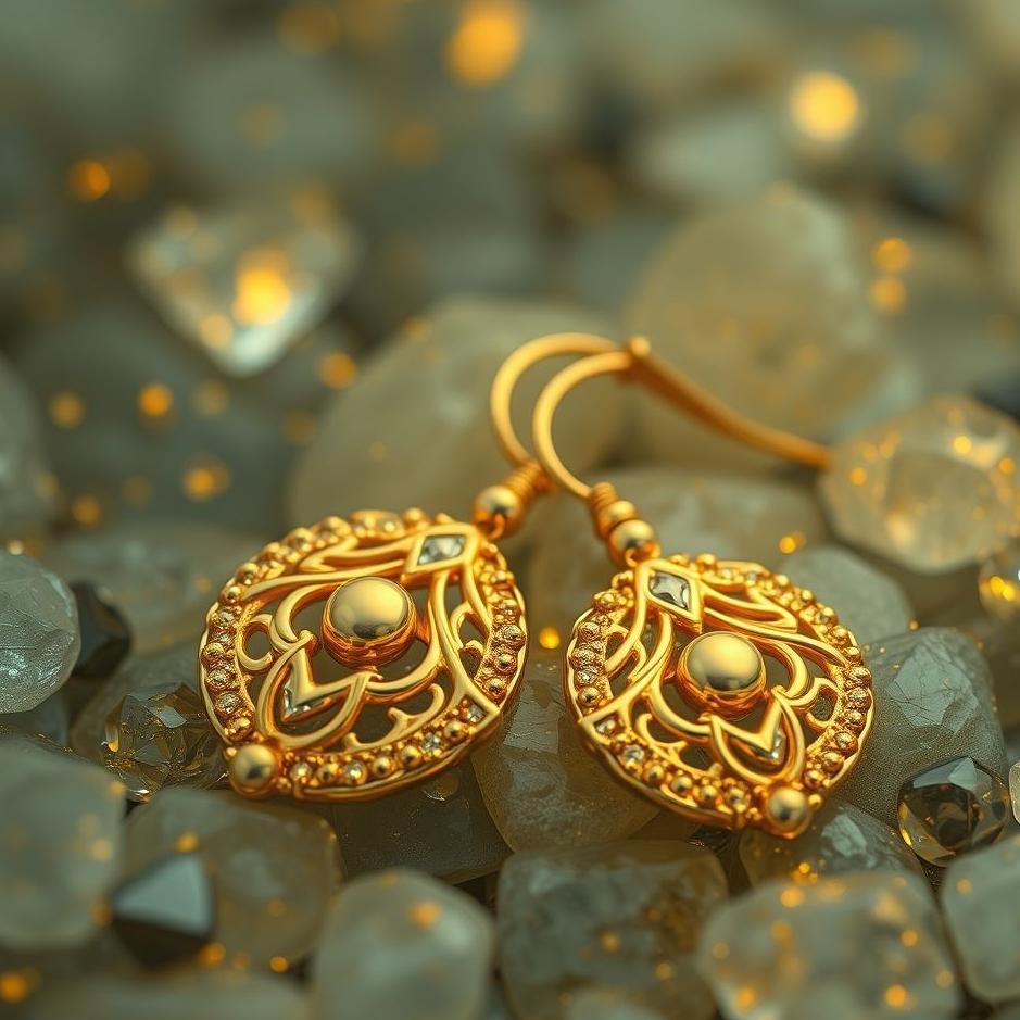 Dream : Losing and finding gold earrings in the dream