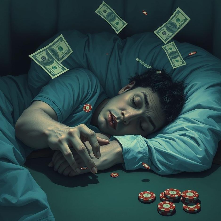 Dream : Losing money gambling in a dream