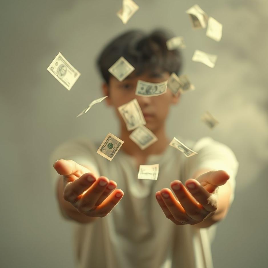 Dream : Losing paper money in a dream