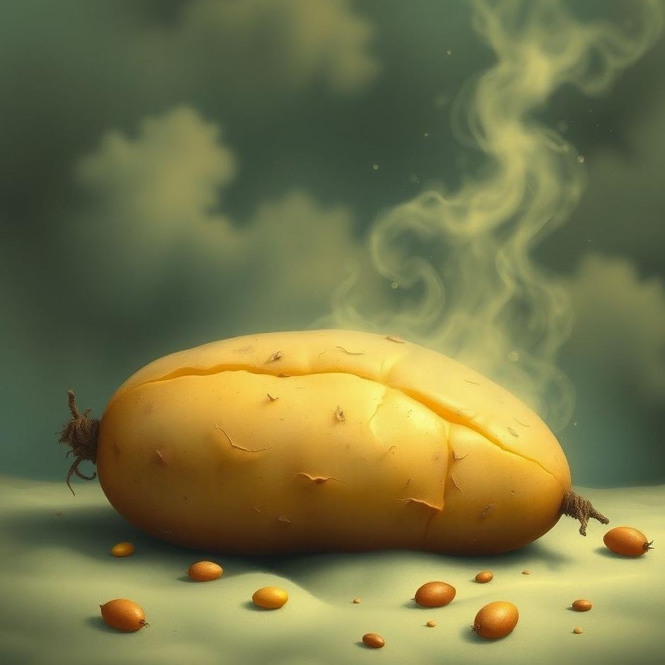 Dream : Losing potatoes in a dream