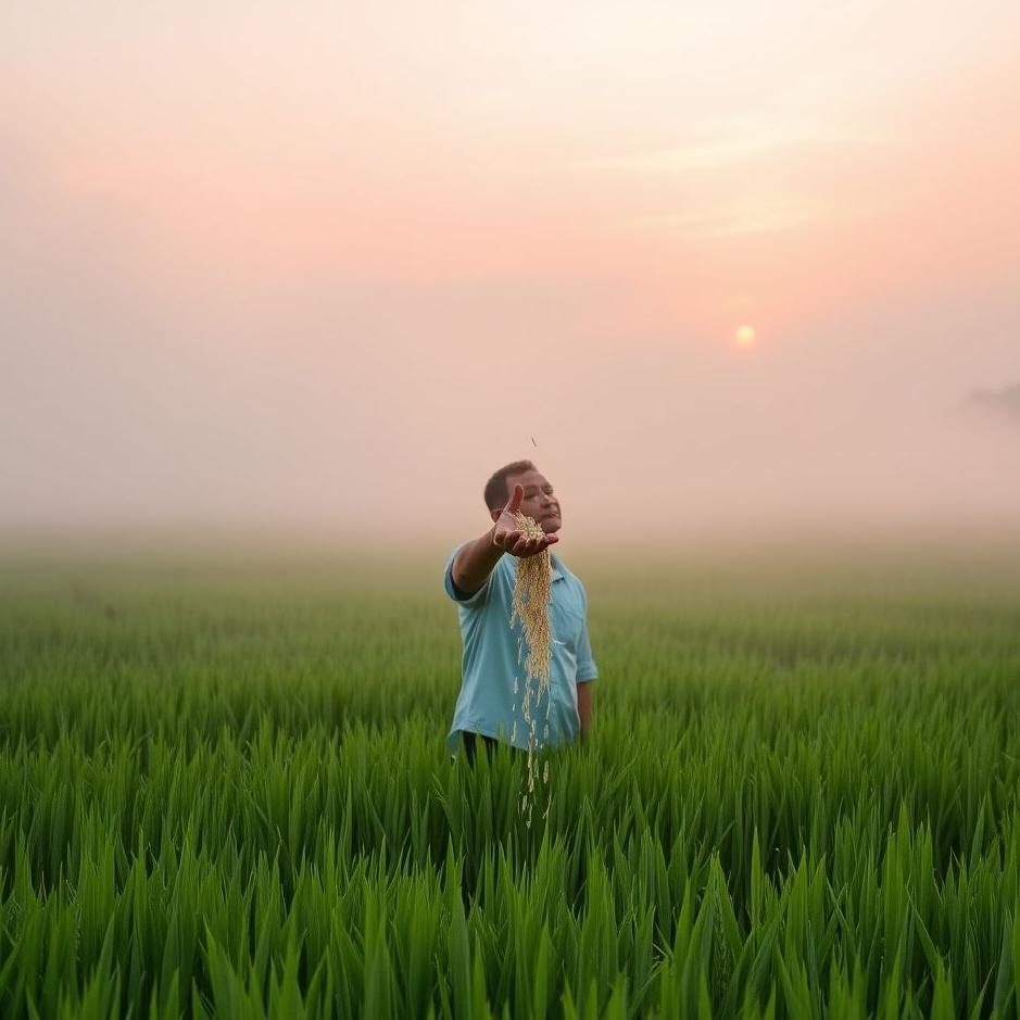 Dream : Losing rice in a dream