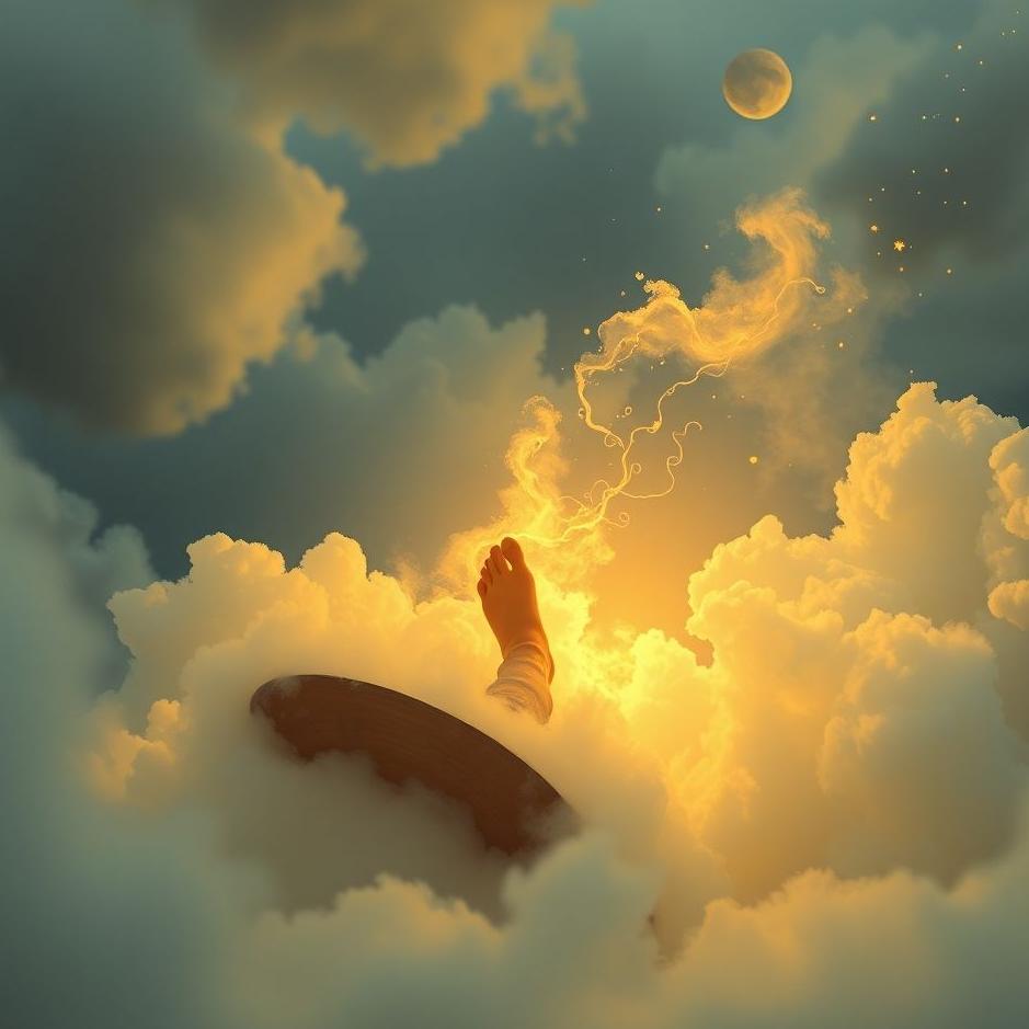 Dream : Losing the foot in the dream