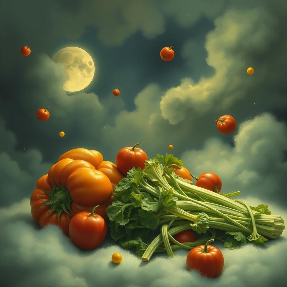 Dream : Losing vegetables in a dream
