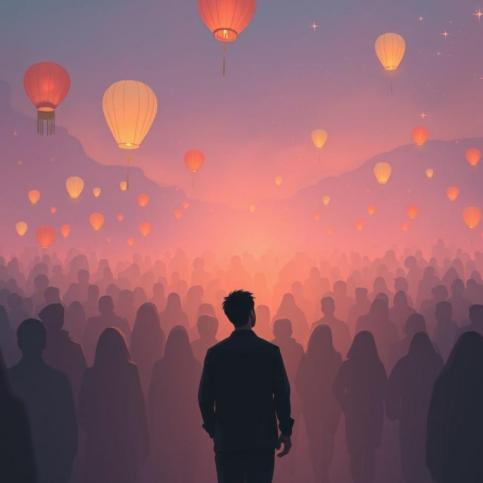 Dream : Losing your spouse in a crowd in a dream