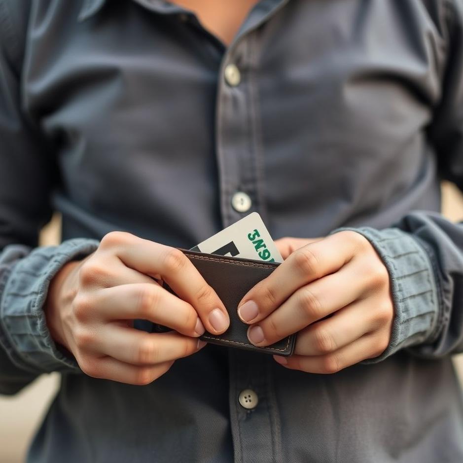 Dream : Losing your wallet and finding it again 