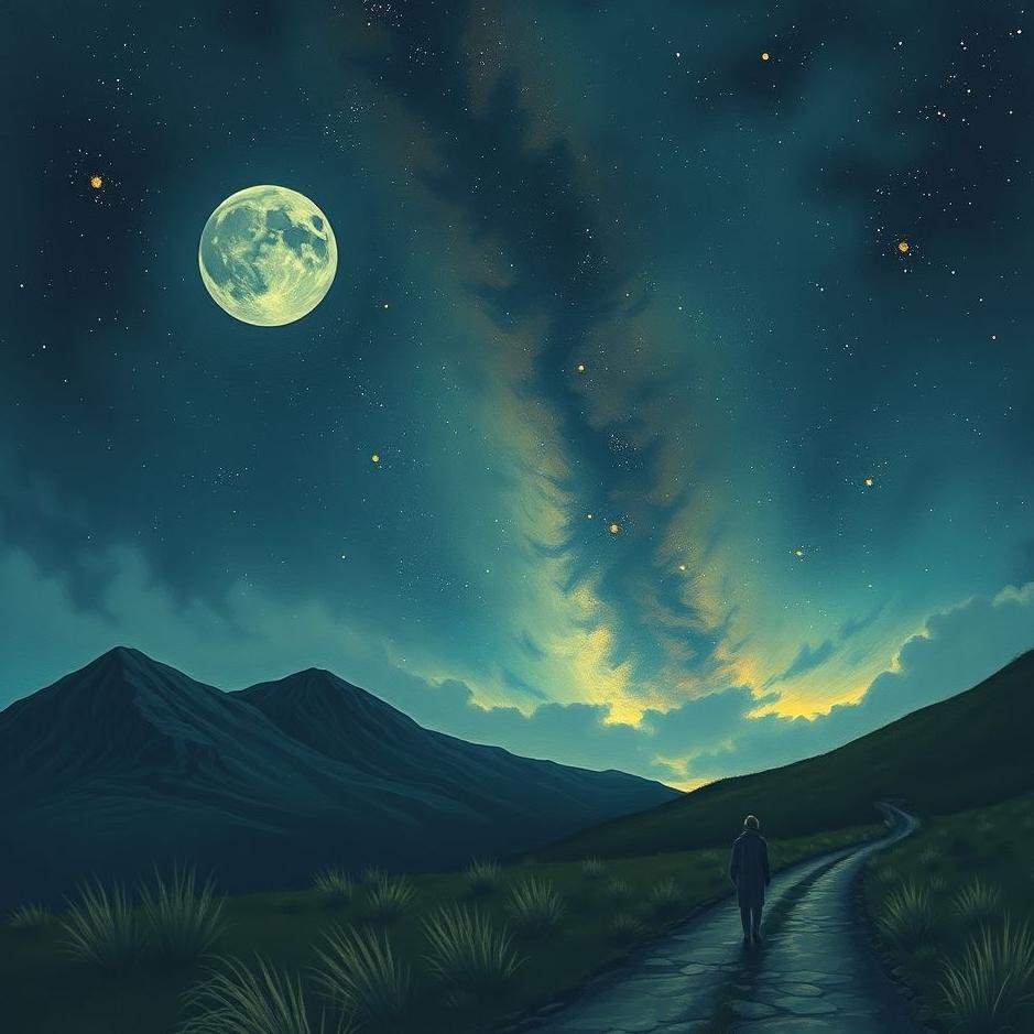 Dream : Losing your way at night in a dream