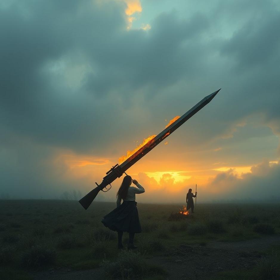 Dream : Losing your weapon in a war in a dream