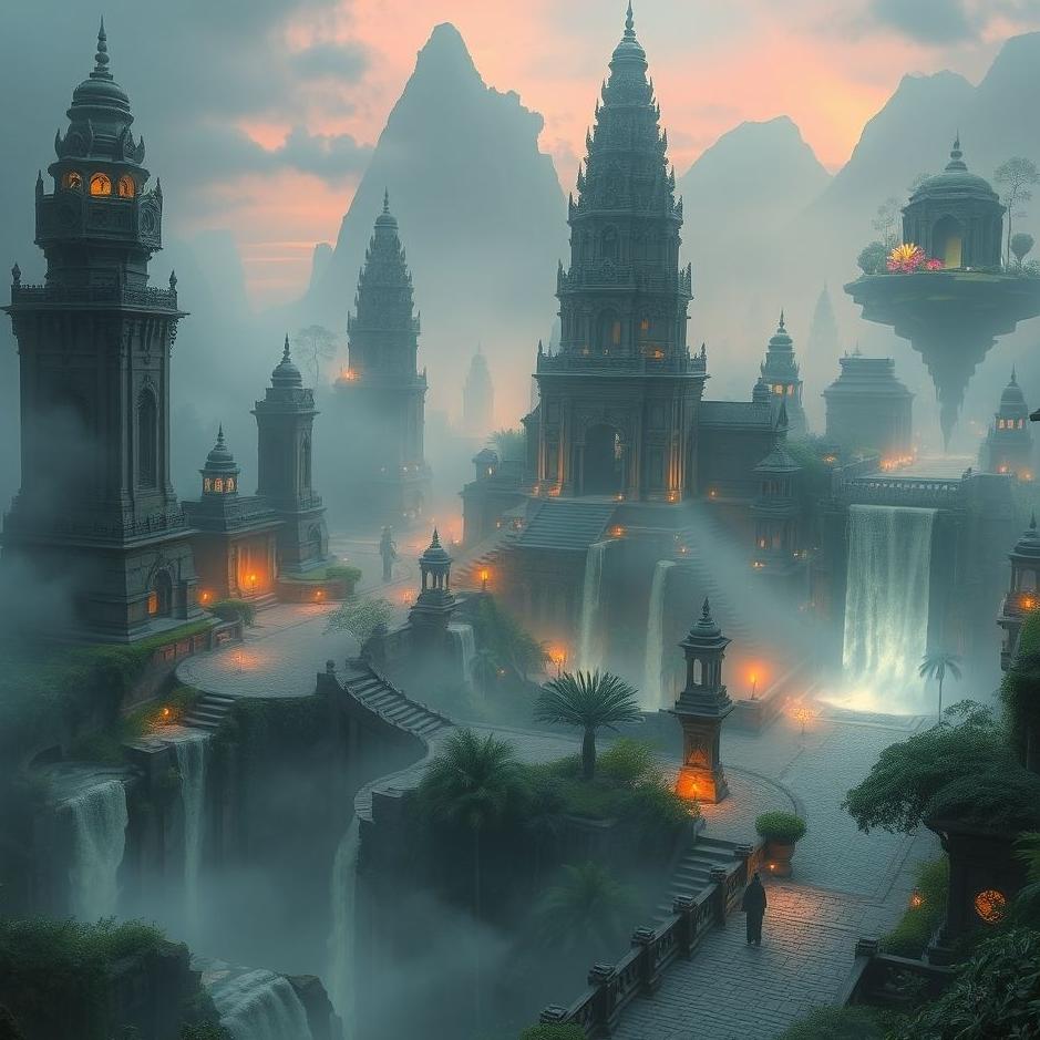 Dream : Lost city in a dream