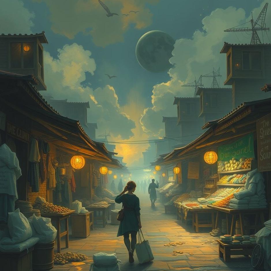 Dream Dictionary : Lost in a marketplace in a dream