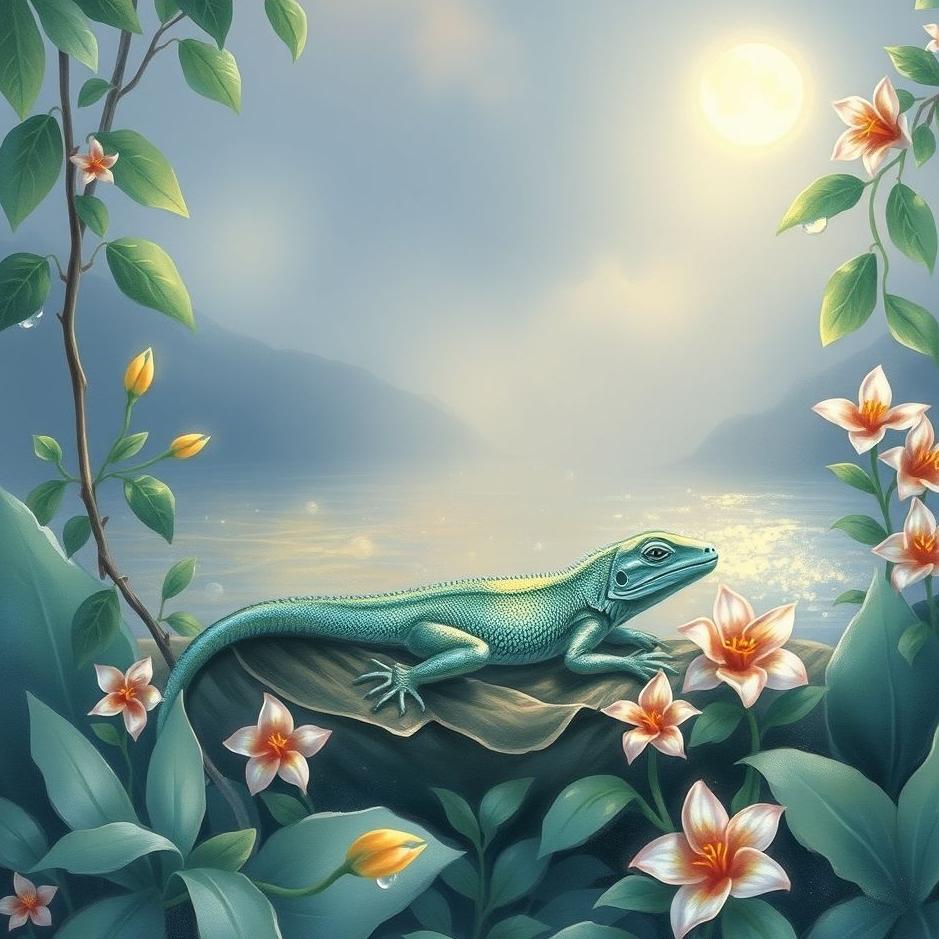 Dream : Love a lizard in a dream