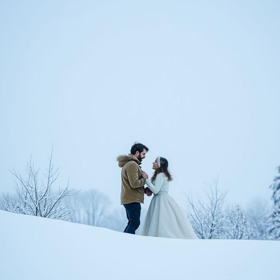 Dream : Lover and snow in a dream