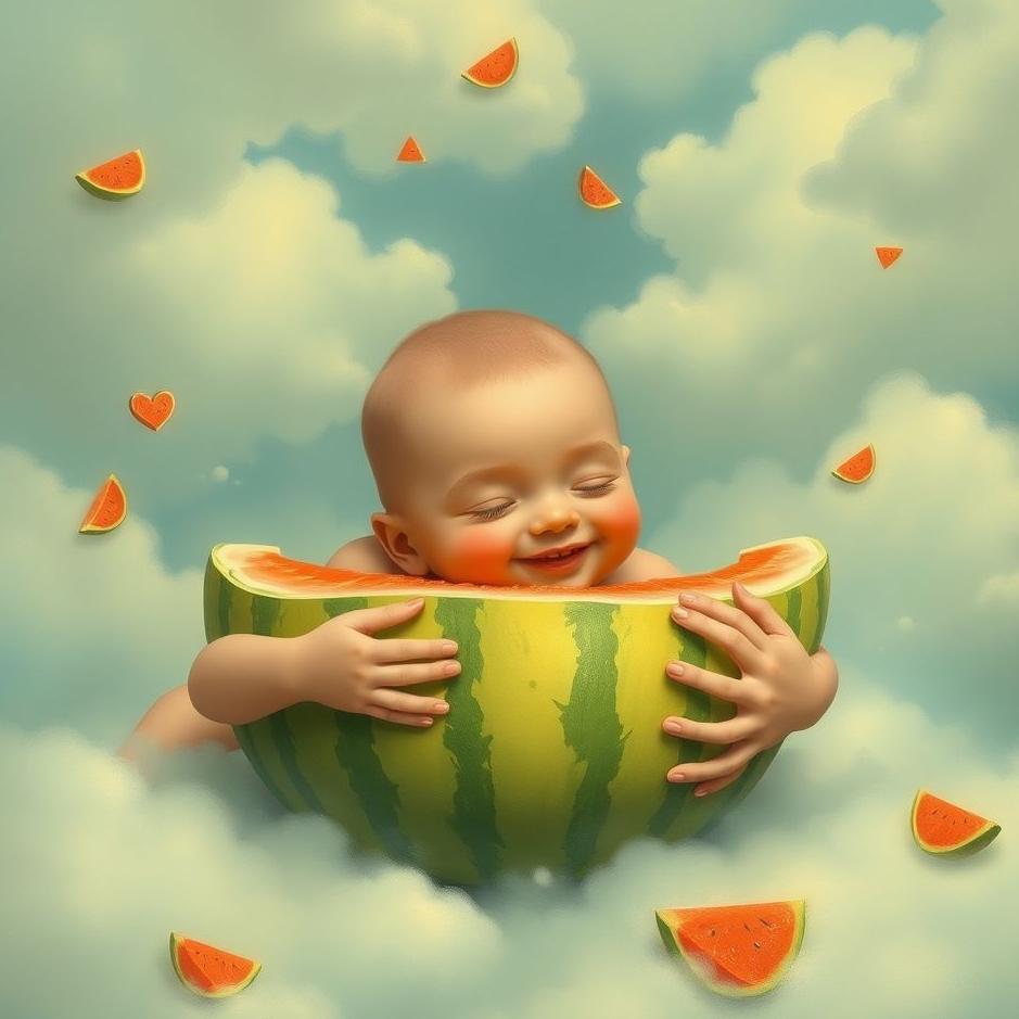 Dream : Loving a melon in a dream