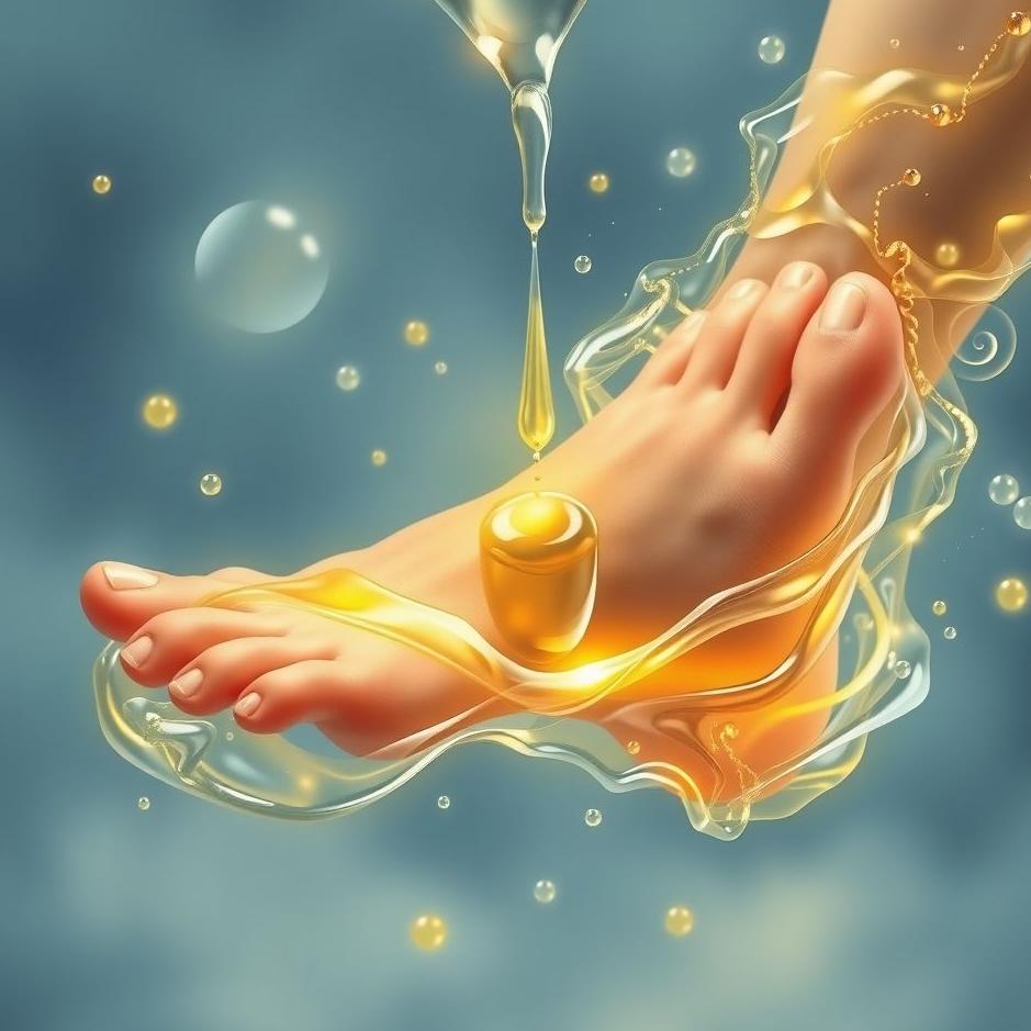 Dream : Lubrication the foot in the dream