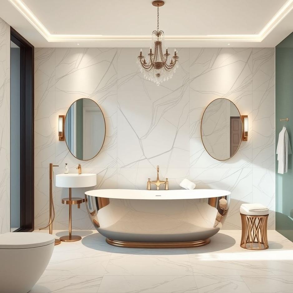 Dream : Luxury bathroom in a dream