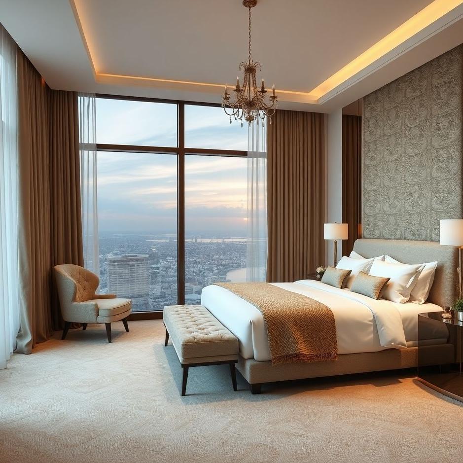 Dream : Luxury hotel room in a dream