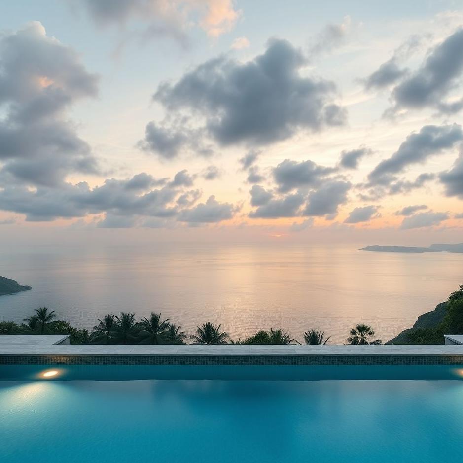 Dream : Luxury pool in a dream