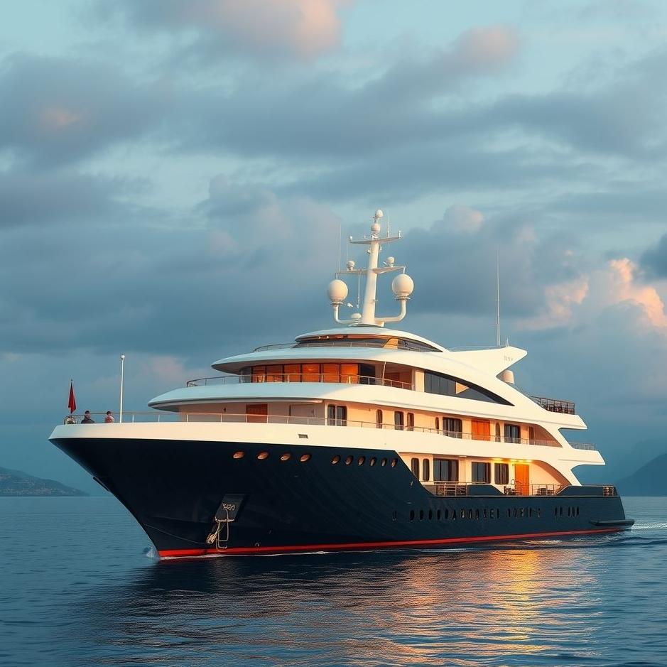 Dream : Luxury ship in a dream