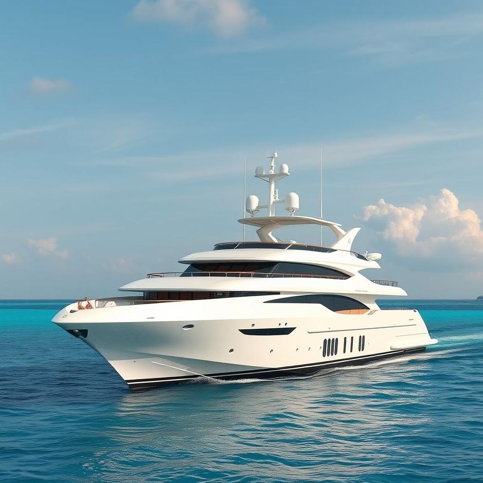 Dream : Luxury yacht in a dream