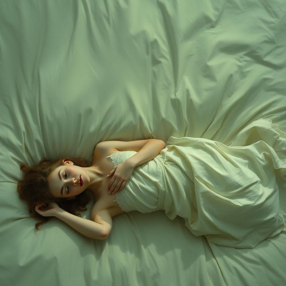 Dream : Lying apart in the dream