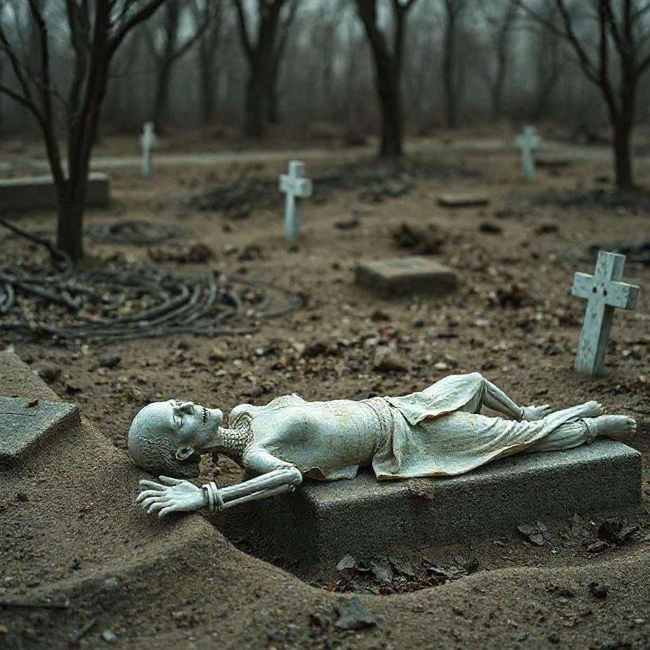 Dream : Lying in an empty grave 