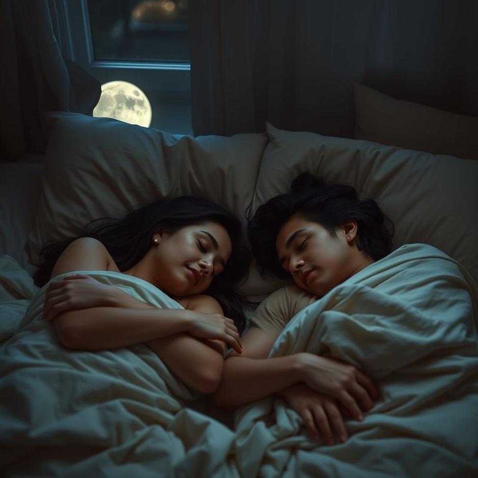 Dream : Lying in bed with your lover in a dream