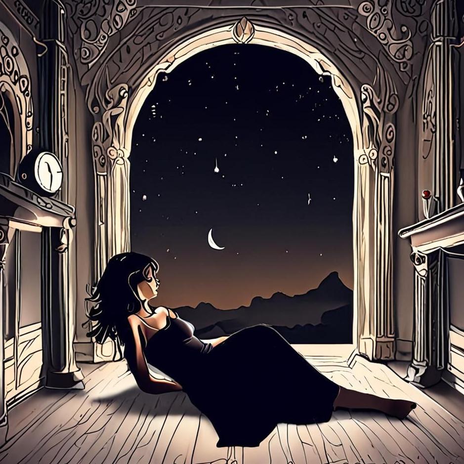 Dream : Lying in the dark in a dream