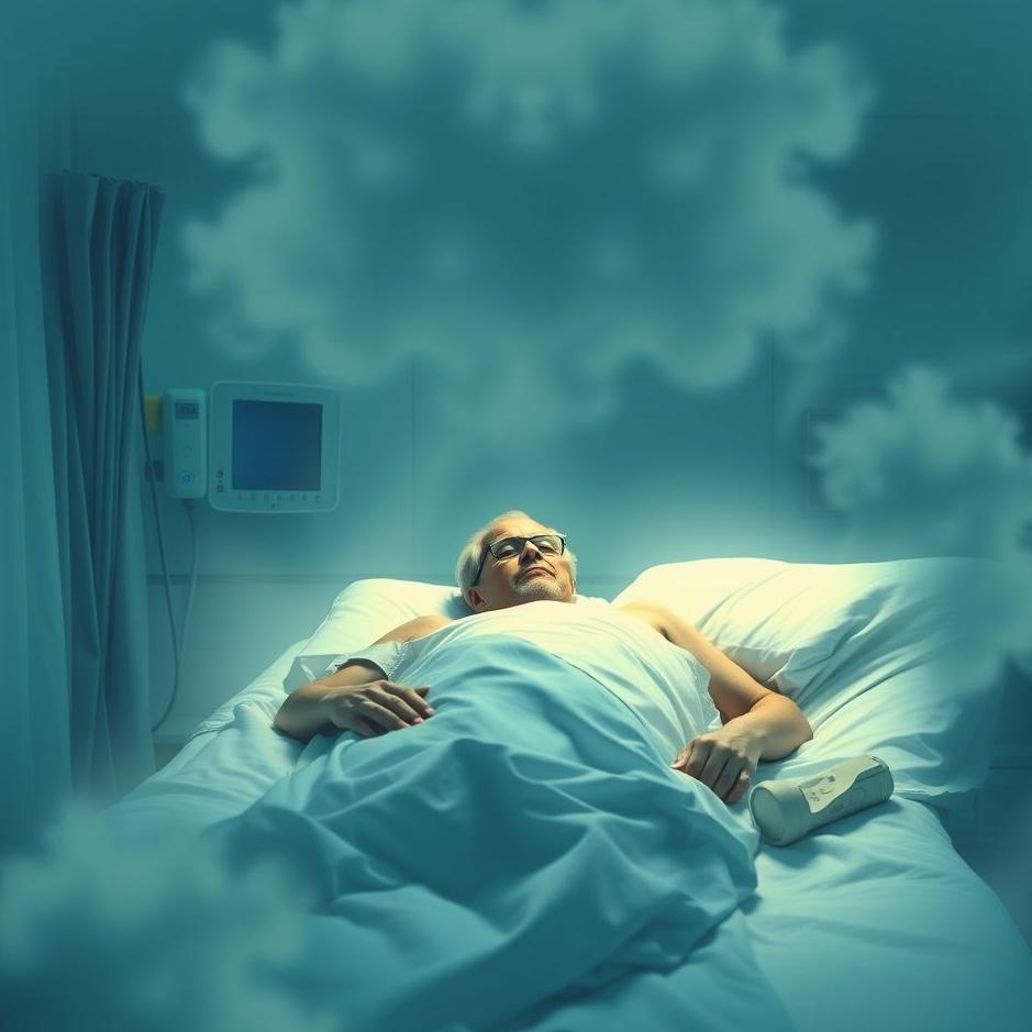 Dream : Lying in the hospital as a patient in a dream