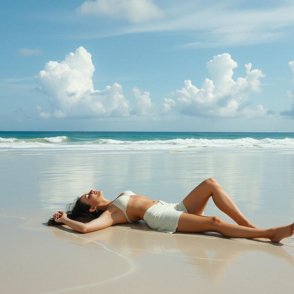 Dream : Lying on the beach in a dream