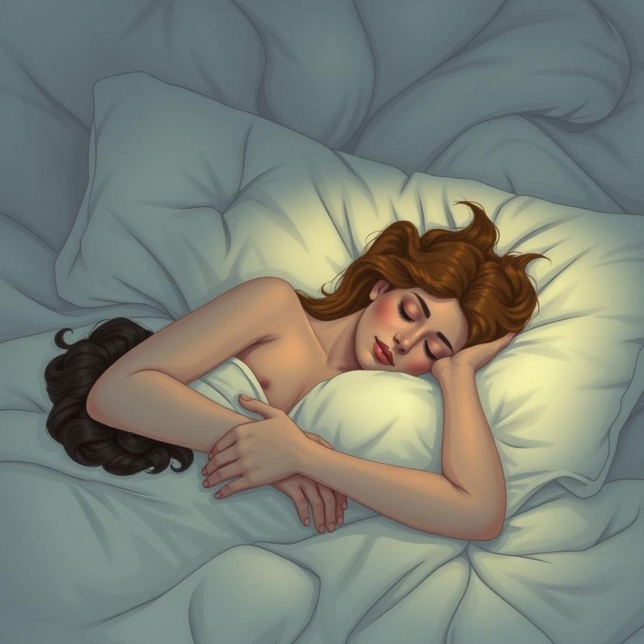 Dream : Lying on the chest of your loved one in a dream