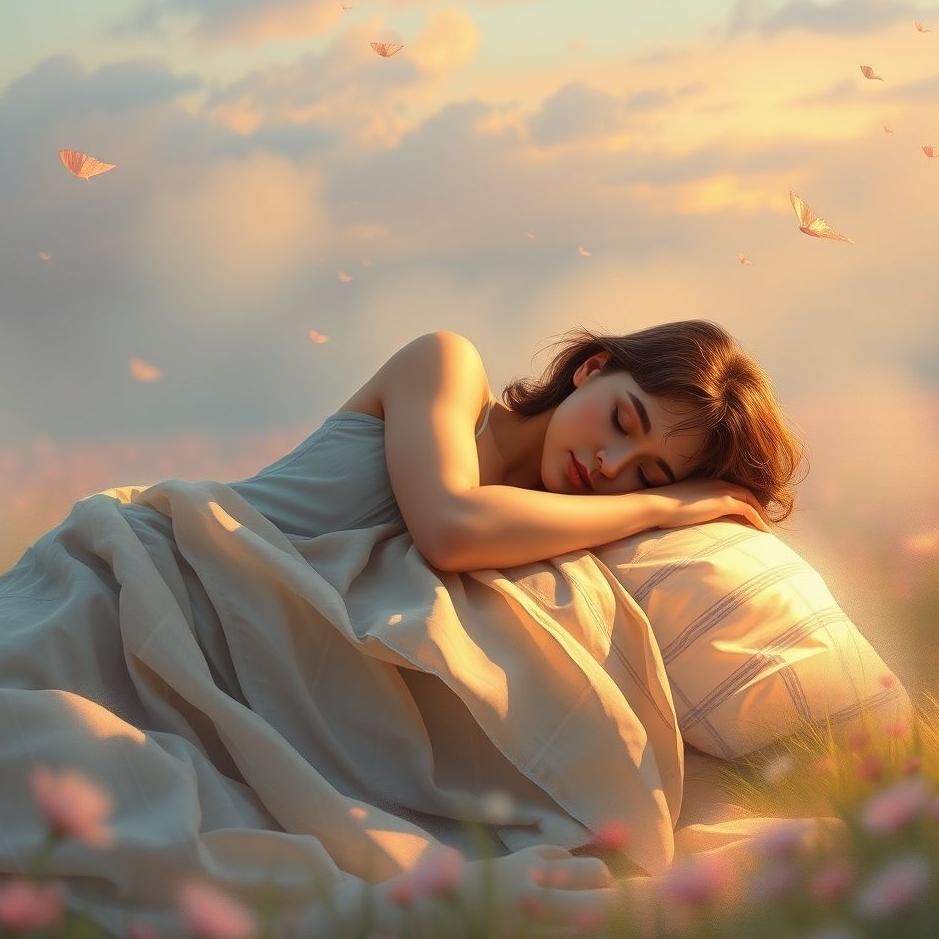 Dream : Lying on your lover's knee in a dream