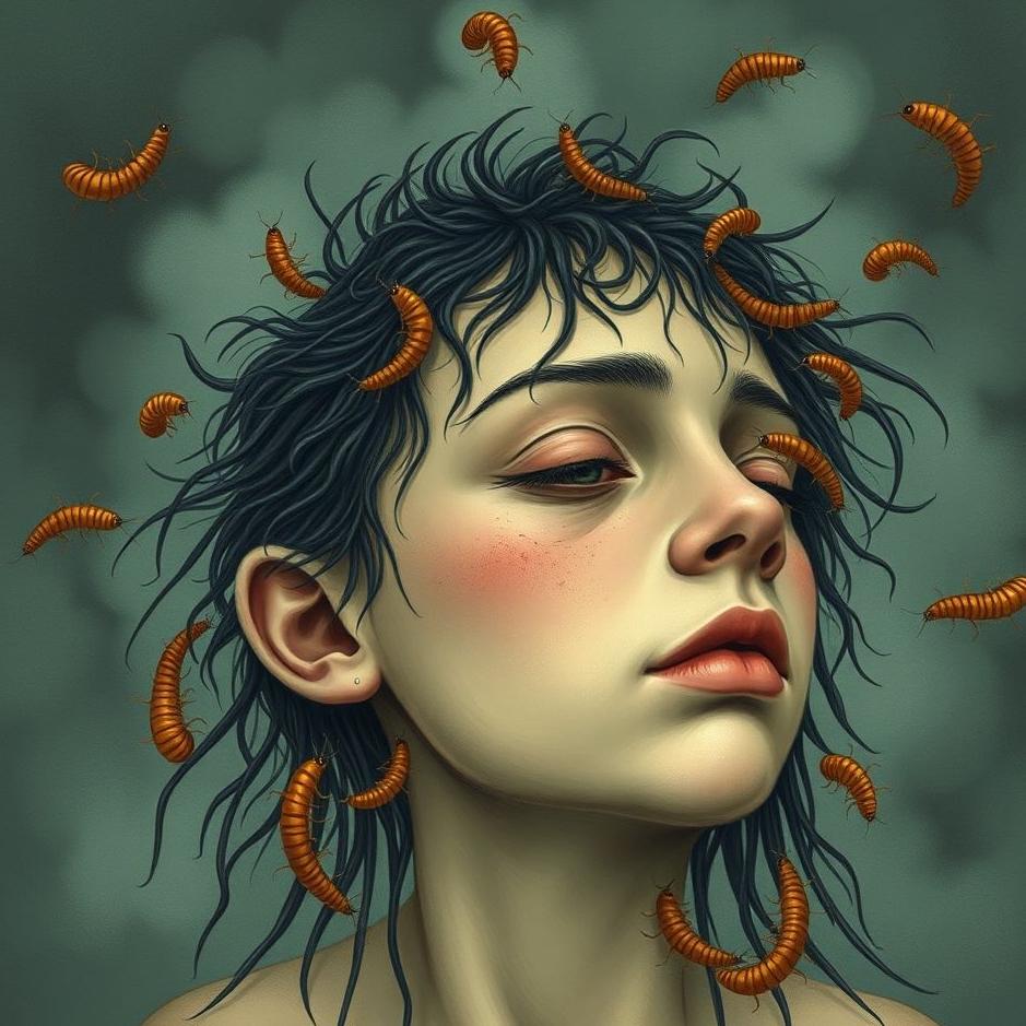 Dream : Maggots in your hair in a dream