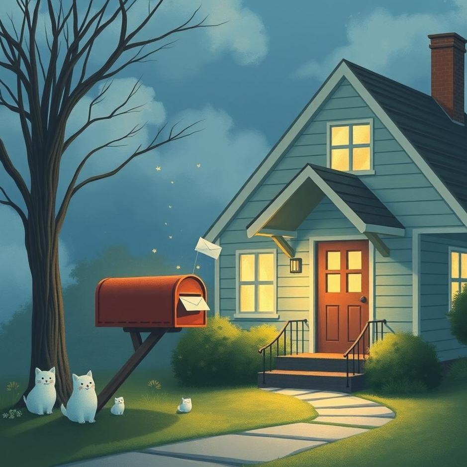 Dream : Mail arriving at home in a dream