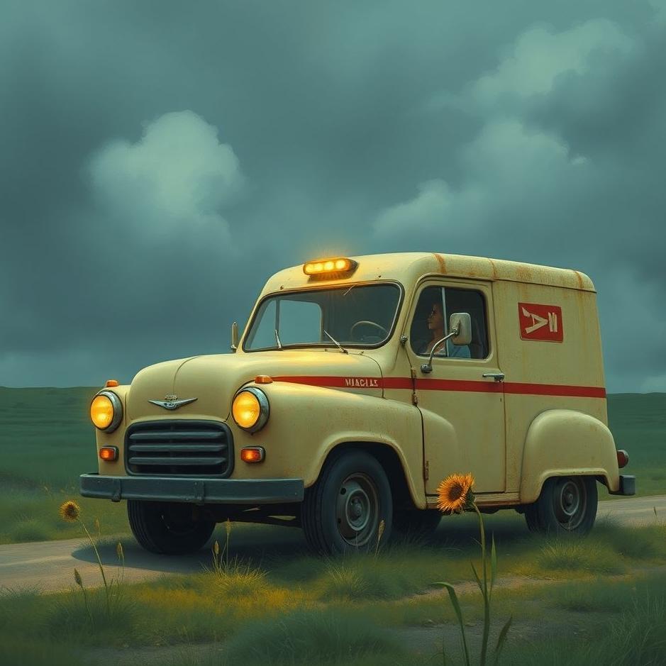 Dream : Mail car in a dream
