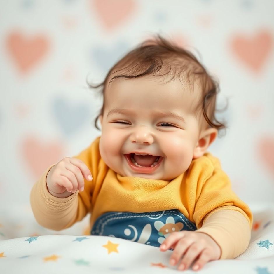 Dream : Making a baby laugh