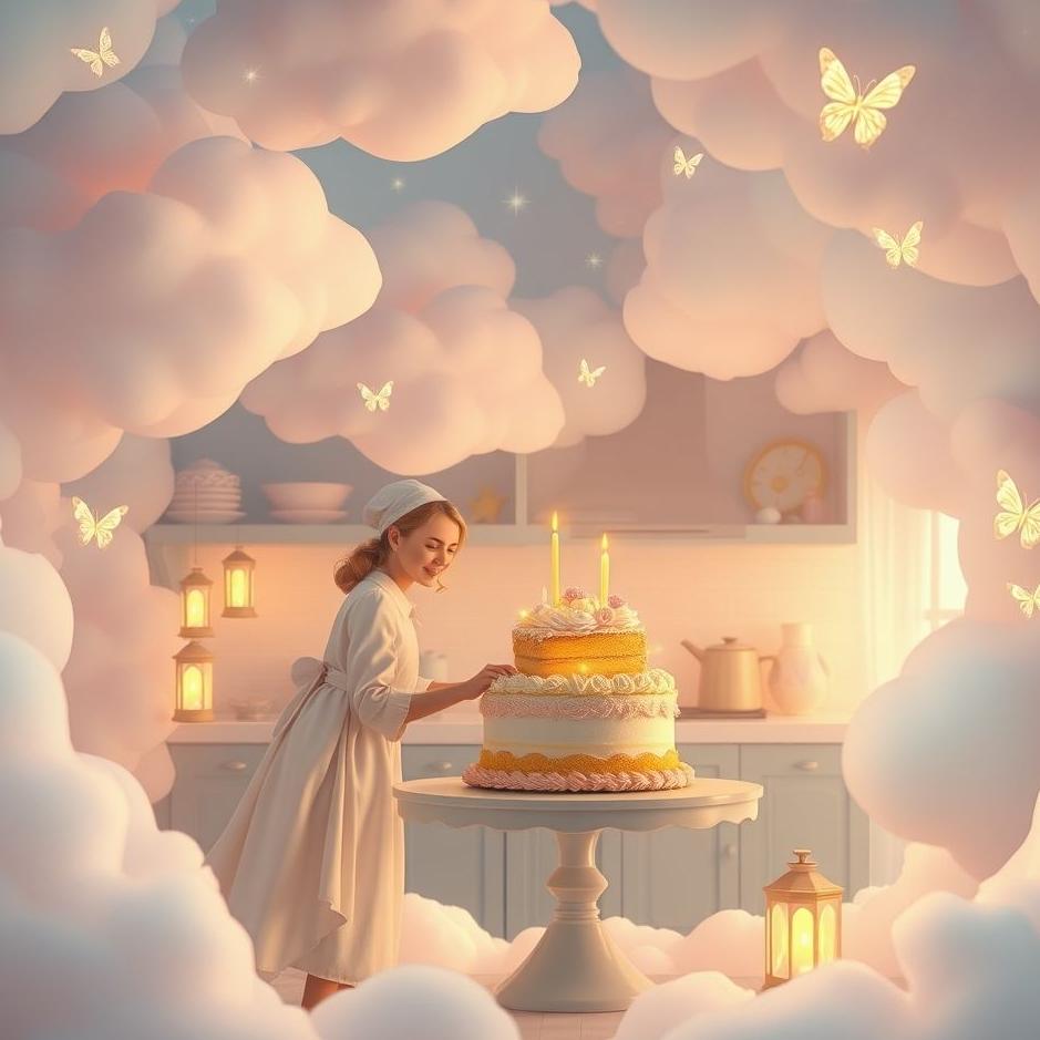 Dream : Making a cake in a dream