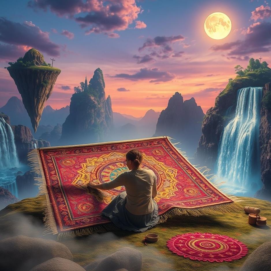 Dream : Making a carpet in a dream