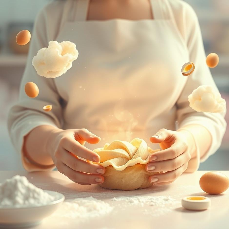 Dream : Making a pastry in a dream