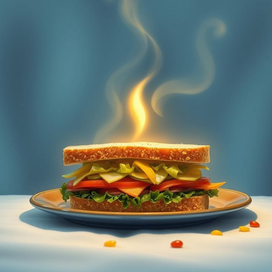 Dream : Making a sandwich in a dream