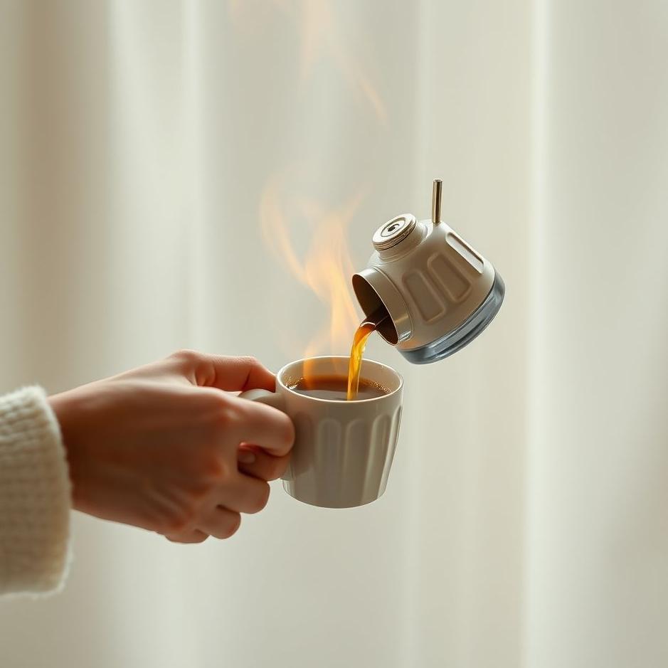 Dream : Making and giving coffee in a dream