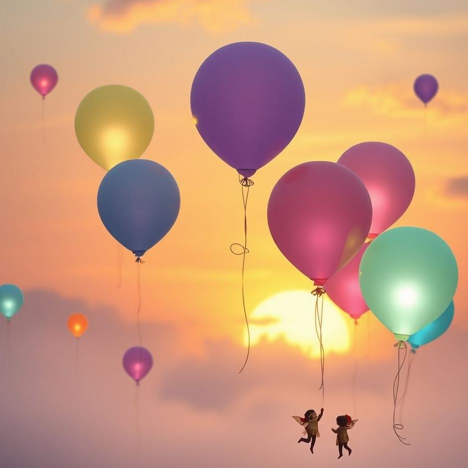 Dream : Making balloons in a dream