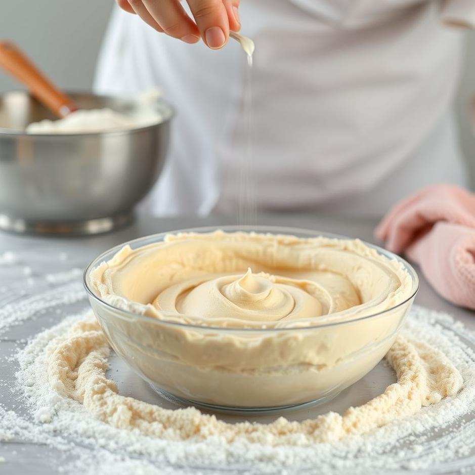 Dream : Making cake dough in a dream
